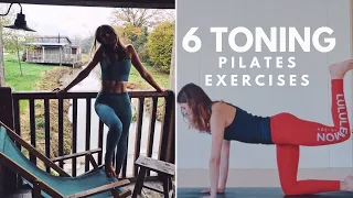 6 Total Body Toning Exercises | Lottie Murphy Pilates | 10 Minutes Abs, Legs, Butt