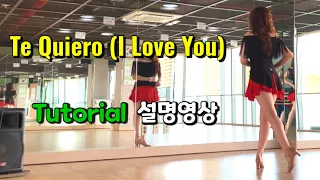 💎 Teach / 티칭영상 / Te Quiero (I Love You) / Rumba Beginner / 떼 퀴에로 룸바 초급 라인댄스