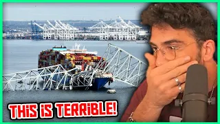 The Baltimore Bridge Collapsed And Conservatives Are Going Nutty! | Hasanabi Reacts