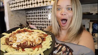 I MADE THE PERFECT CHICKEN PARMESAN! (like wow!) | Cooking with Trish