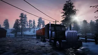 Смотрим официальный трейлер Alaskan Truck Simulator