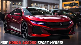 SOON!! 2025 Honda Accord Sport Hybrid: Revolutionizing the Sedan Market!