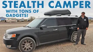 A STEALTHY and Unique SUV Camping Setup! (How to Live in an SUV)