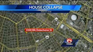 House partially collapses in Broadmoor