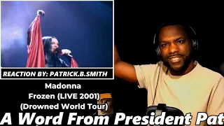 Madonna - Frozen (Drowned World Tour) -LIVE 2001- REACTION VIDEO