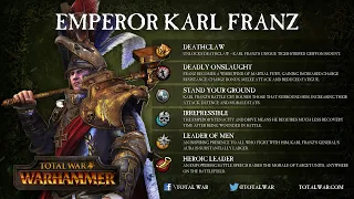 Reikland - Karl Franz Legendary. p. 1. For Sigmar! Total War: WARHAMMER III