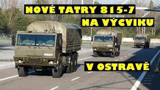 TATRA 815-7 / Nové TATRY 815-7 od 71. mechanizovaného praporu na výcviku v Ostravě!