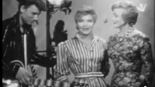 La première télé de Johnny Hallyday en 1960 avec Line Renaud
