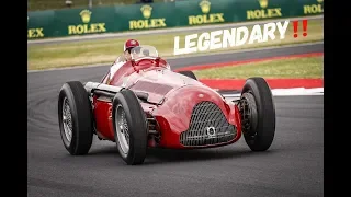 Kimi Drives The Alfa 159 Alfetta (The Queen Mother of Formula One)