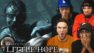 This Decision Based Horror Game Is DIVIDING My FRIENDS! | Little Hope - PART 2 (Multiplayer)