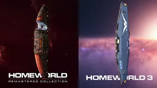 Homeworld 3 vs Homeworld Remastered | Design & Visual Comparison / Evolution