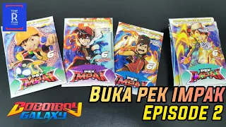 #02-BOBOIBOY GALAXY CARD PEK IMPAK | Buka pek Episode 2