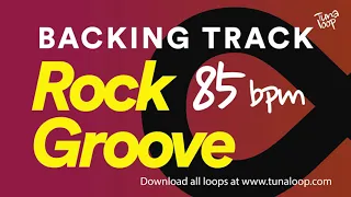 Rock Drum Groove 85 BPM | Drum Backing Track | Drum Loop