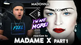 Madonna Reaction Madame X Deluxe Album Review PT.1 (DARK & DEEP!) | Dereck Reacts
