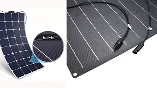 Solar Panel mit ETFE Beschichtung, Top oder Flopp?  #ETFE #100Wsolar