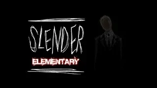 Slender elementary horror game with face cam