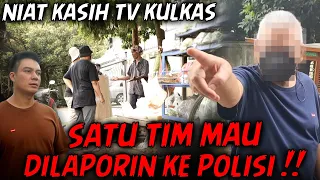 KAGET PAS MAU DILAPORIN KE POLISI LAGI ..