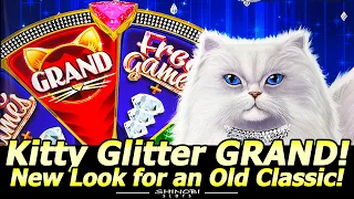 NEW Kitty Glitter Grand Slot Machine with Super Wheel Bonus! A New Take on an Old Classic at Yaamava