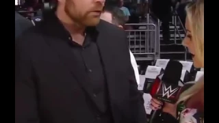 Dean Ambrose and Renee Young Interview (WWE Hall of Fame 2017)