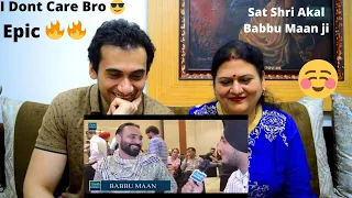 Akki and Mom Reaction - Babbu Maan Ji Interview | Punjabi Mania | 2019