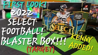 2022 PANINI SELECT FOOTBALL BLASTER BOX! TARGET VERSION! FIRST LOOK! OPENING RIP & REVIEW!!!