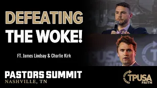 James Lindsay & Charlie Kirk at The Pastor's Summit in Nashville, TN 2023 Day 3