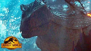 Giganotosaurus meets crew scene - Jurassic World Dominion (2022)