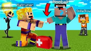 ZROBIŁEM OPERACJE RĘKI NOOBKA w MINECRAFT!