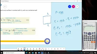 Physics - FLUID MECHANICS part 1