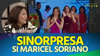 Elisse, Alexa, Charlie, at Loisa, sinorpresa si Maricel Soriano sa Pira-pirasong Paraiso Mediacon