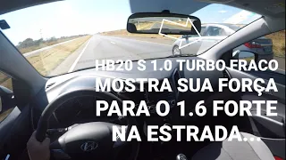 Hb20s 1.0 Turbo - Hb20s 1.6 Aspirado Quem Anda Mais Na BR...