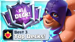 TOP 3 BEST DECKS AFTER BALANCE UPDATE! 🏆