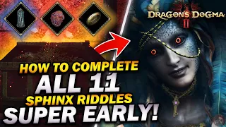 "How To Complete ALL 11 SPHINX RIDDLES & Get SECRET ITEMS!” - Dragon's Dogma 2