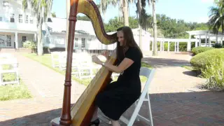 Harpist Christine MacPhail - Uptown Funk