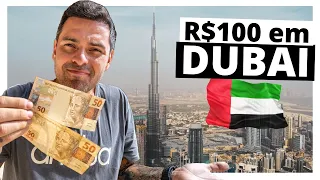 O que dá pra fazer com R$100 em DUBAI? | Ep.5