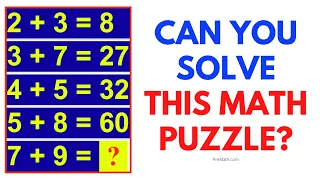 Can You Solve this Math Puzzle? | Quick & Simple Explanation