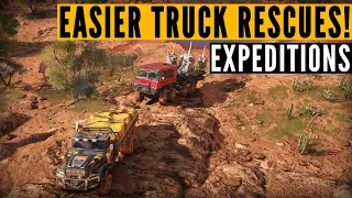 How to (successfully) RESCUE trucks in Expeditions: A MudRunner Game