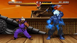 OROCHI AKUMA vs ONI OKUMA  - The most epic fight ever made !