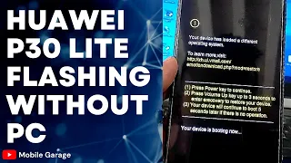 Huawei P30 lite MAR-L21MEA Your Device has loaded a different operating system - MOBILE GARAGE