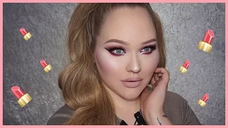 FULL FACE USING ONLY LIQUID LIPSTICKS Challenge | NikkieTutorials