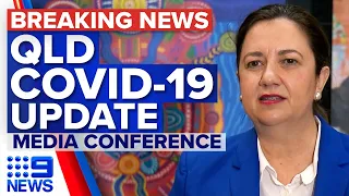 Queensland records three new COVID-19 cases | Coronavirus | 9 News Australia