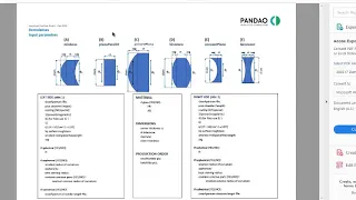 PanDao lens data input