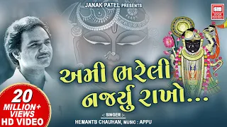 અમી ભરેલી નજર્યું રાખો | Ami Bhareli Najaryu Rakho | Hemant Chauhan | Shrinathji Gujarati Bhajan