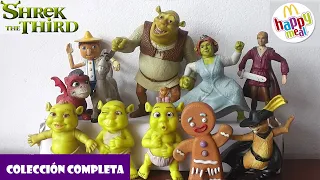 Shrek Tercero - Colección completa - Mcdonald's (2007)