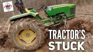 TRACTORS STUCK 🤬🤬🤬 Can I Get It Out???