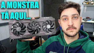 A PLACA DAS PLACAS, RTX 3080 TUF GAMING ASUS RODANDO EM 4K