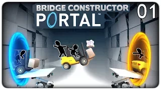 PORTAL E POLYBRIDGE IN UN UNICO GIOCO???? | Bridge Constructor Portal - ep. 01 [ITA]