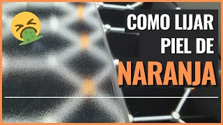 Como LIJAR PIEL DE NARANJA de la PINTURA | TUTORIAL | Detailing Argentina | Julian Grenat