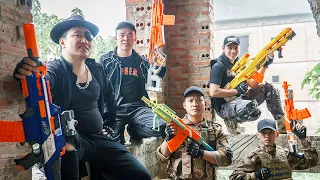 Nerf Guns War: S.W.A.T Men Of SEAL TEAM Attack Eliminates Dangerous Criminal Group