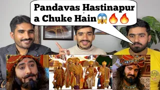 Mahabharat Episode 113 Part 2 Pandavas arrive in Hastinapur|PAKISTAN REACTION